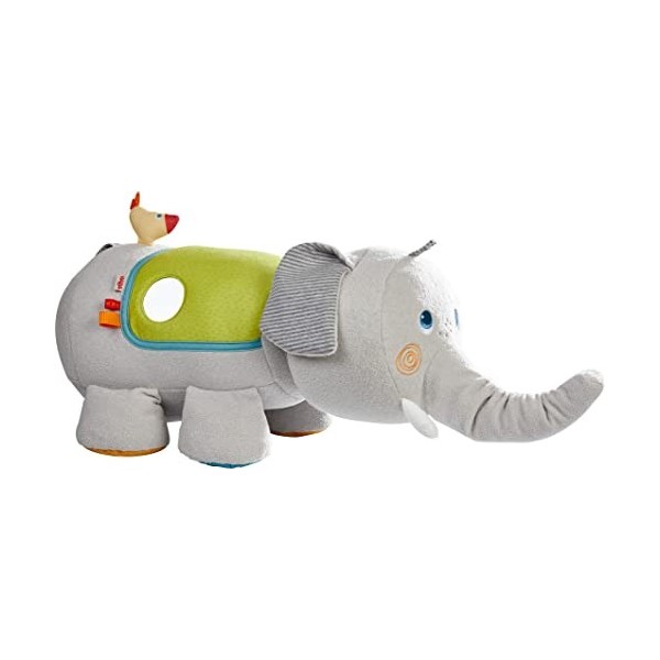 HABA - Coussin d’éveil Eléphant - 6 Mois et Plus - 306454