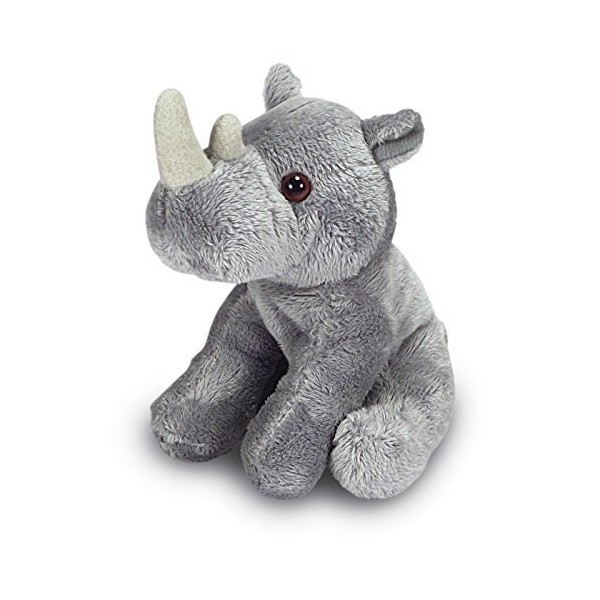 14cm Rhino Soft Toy - Cute Small Soft Toy Animal - 0+ Years by Ark Toys