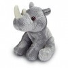 14cm Rhino Soft Toy - Cute Small Soft Toy Animal - 0+ Years by Ark Toys