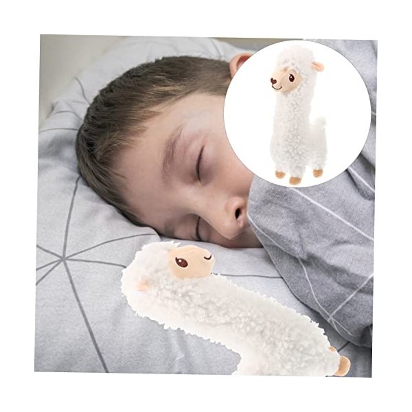 ABOOFAN 4 Pièces Alpaga en Peluche Cochon en Peluche Mignon Animaux en Peluche Animal en Peluche Long Drôle Animal en Peluche