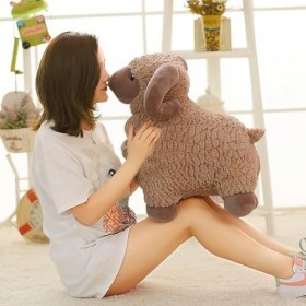 KiLoom Simulation Peluche Mouton Jouet Animal en Peluche Agneau Chèvre Poupée Jouets Bébé Enfants Enfants Cadeau Décoration D