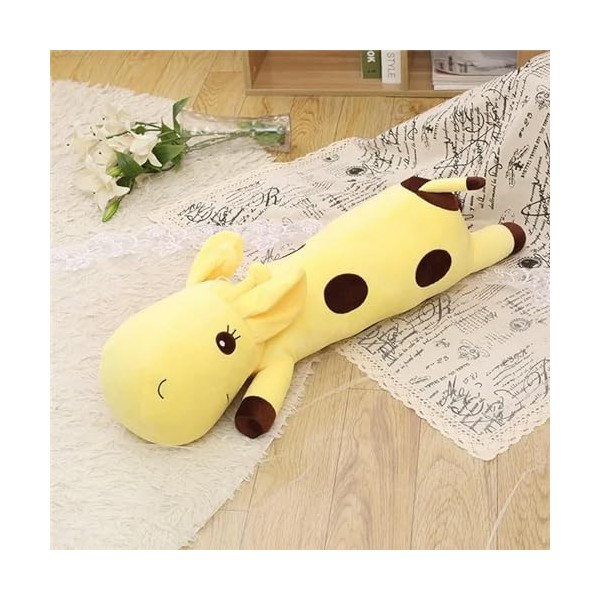 PaMut Kawaii Girafe Peluche Jouet en Peluche Dessin animé Animal cerf poupée canapé décoration Enfants Anniversaire Cadeaux d