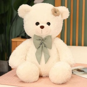 SaruEL Nouveau Mignon Ours en Peluche Poupée Kawaii Canapé Oreiller Fille Enfants Beau Cadeau D’Anniversaire Décoration À La 