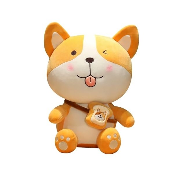 EacTEL Nouveau Dessin Animé Mignon en Peluche Chien Jouet en Peluche Coton Shiba Inu Animal Poupée Jouet Kawaii Anniversaire 