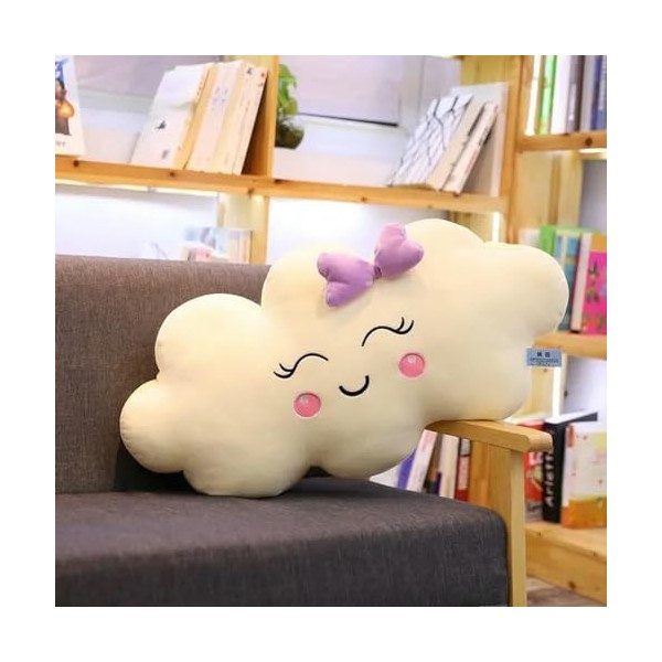Kawaii Cloud Plush Pillow Soft Cushion Lovey Cloud Stuffed Plush Toys for Children Baby Kids Girl Gift 90cm 1