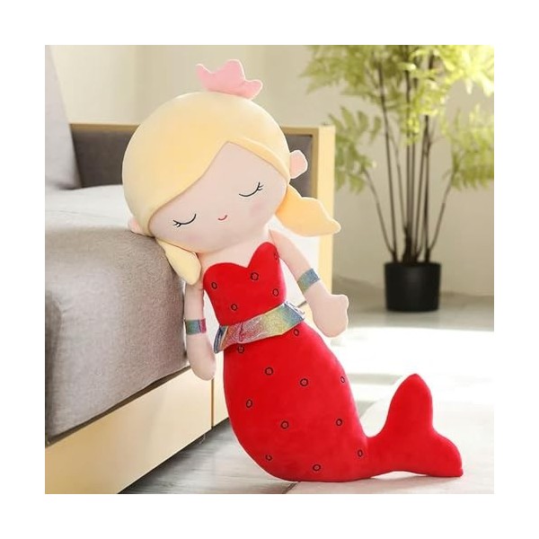 Kawaii sirène Peluche Jouet Princesse poupée Enfants garçon Fille Cadeau d’Anniversaire décoration Cadeaux de Noël 115cm 4
