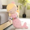 Kawaii sirène Peluche Jouet Princesse poupée Enfants garçon Fille Cadeau d’Anniversaire décoration Cadeaux de Noël 115cm 4