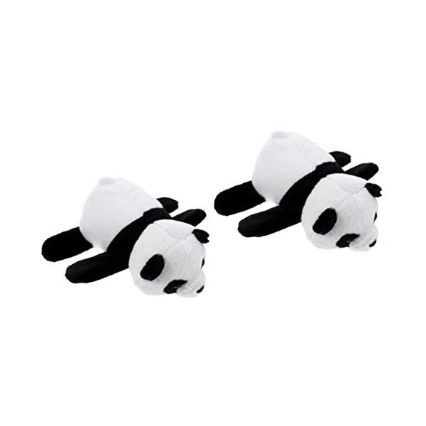 Gadpiparty 3 Pièces Embrassez La Bague Bandes De Claque De Panda Bracelet Peluche Panda Bracelet Claque Huggers Bracelet Câli