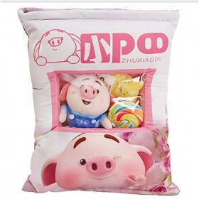 JICIMAOYI Dorset tuk-Dog Cochon Petit Pet poupée Peluche Jouet Net Cochon Rouge Grande poupée saccroche Oreiller poupée Mign