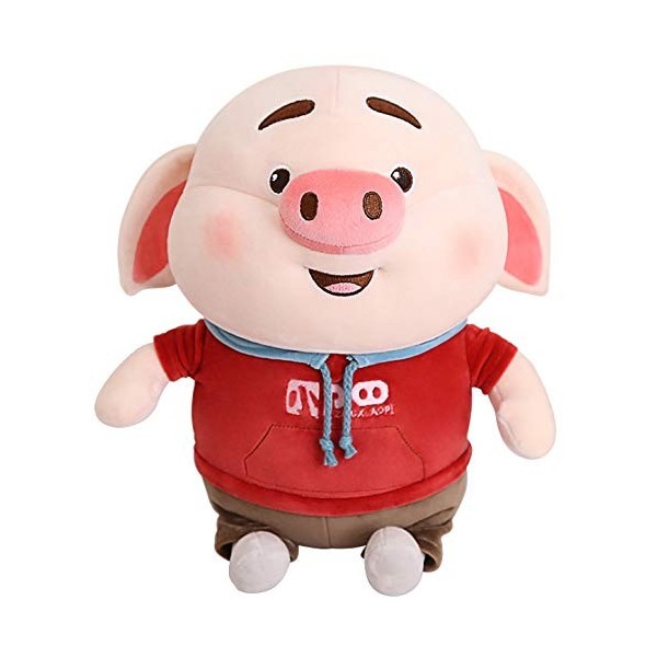 JICIMAOYI Dorset tuk-Dog Cochon Petit Pet poupée Peluche Jouet Net Cochon Rouge Grande poupée saccroche Oreiller poupée Mign