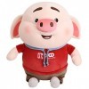 JICIMAOYI Dorset tuk-Dog Cochon Petit Pet poupée Peluche Jouet Net Cochon Rouge Grande poupée saccroche Oreiller poupée Mign