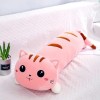 GagaLu Mignon Long Chat Peluche Duvet Coton Dessin animé Animal Peluche Chaton Doux poupée Enfants Cadeau d’Anniversaire 105c