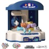 Claw Machine Arcade Game, Candy Grabber Machine For Kids with Lights Sound, Pinwheel Claw Machine Toys, Prix Sweet Dispenser 