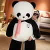 LEIhhdy 80cm-100cm 1PC Joli Panda avec écharpe en Peluche Oreiller Géant Animal Trésor Panda en Peluche Jouets en Peluche Pou