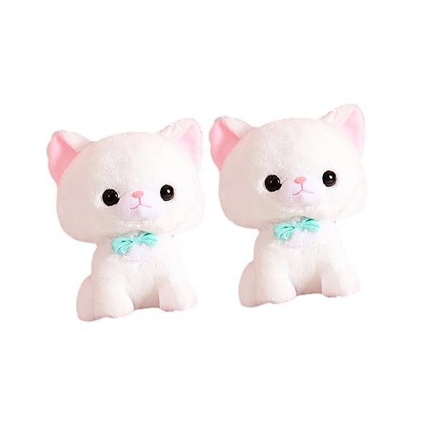 Toyvian 3 Pièces Poupée De Chat Pompons De Porcistas Décoration Dintérieur Chat Poupée Jouet Joli Ornement De Poupée Joli Jo