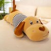 DACASO Nouveau Corps Doux Couple Rayé Grand Chien Poupée Animal en Peluche Décoration Canapé Oreiller Enfants Fille Cadeau de