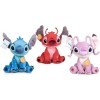 Disney Lilo & Stitch Lot de 3 peluches Angel Leroy 20 cm sous licence originale