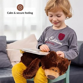ODOXIA Couverture Lestée pour Enfants | Calme Et Réconfortant | Animaux Lestés | Peluche Lestée Lestés Sensoriels | Couvertur