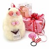 Inkari Alpaga Peluche en véritable Laine dalpaga I Box of Fluff - Love I Cadeau pour Femme, Fille et Maman