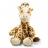 Steiff Doudou Girafe Girta Doudou en Peluche pour garçons, Filles et bébés à partir de 0 Mois, Doux Cuddly Friends, 28 cm, Mu