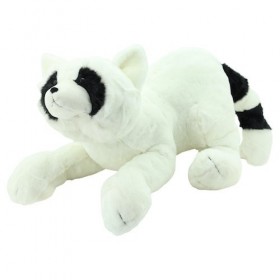 Sweety Toys 10776 Peluche raton laveur Blanc Taille XL 90 cm