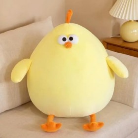 NOpinz Géant Rond Mouette Douce Peluche Oreiller Mignon Pingouin Poussin Animal Peluche Jouet Enfants Cadeau D’Anniversaire C