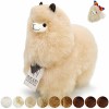 Inkari alpaga Peluche en véritable Laine dalpaga I Barista Collection I Douce Peluche alpaga Cadeau Femme & Cadeau Fille I P