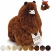 Inkari alpaga Peluche en véritable Laine dalpaga I Barista Collection I Douce Peluche alpaga Cadeau Femme & Cadeau Fille I P