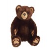 GIPSY - 070091 - Peluche - Ours Grizzly Assis - 42 cm - Miel