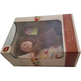 Anne Geddes Baby Brown Bear Doll / Ours Brun Poupee Bebe