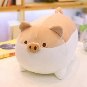 SaruEL Kawaii Cochon Peluche Câlin Oreiller Mignon Cochon Jouet en Peluche Animal Poupée Jouet Cadeau Fille Enfants Anniversa
