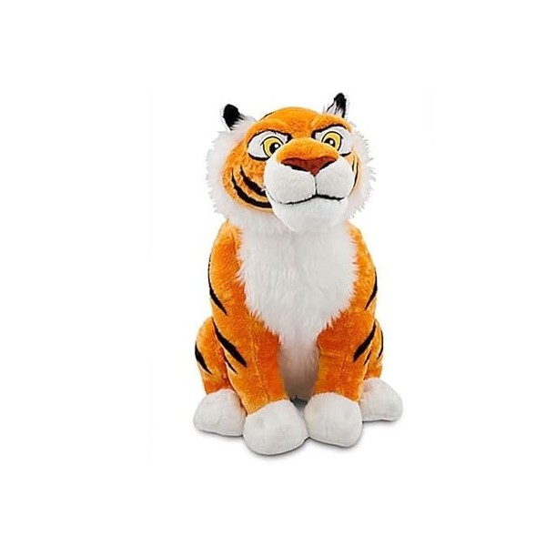 DlSNEY Jouet en peluche douce Motif Aladdin et Jasmine Pet Rajah 40,6 cm