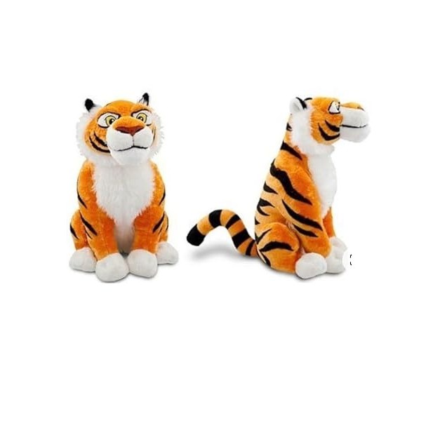 DlSNEY Jouet en peluche douce Motif Aladdin et Jasmine Pet Rajah 40,6 cm