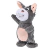 Toyvian 3 Pièces Pompons De Porcistas Enregistrement Vocal Animal En Peluche Âne Qui Parle Jouets Parlants Peluches Interacti