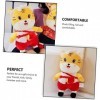 Toyvian 5 Pièces Peluche Oreiller Câlin Année De Poupée Mascotte Jouet Coussin Câlin Doux Jouets De Mascotte Chinoise Coussin