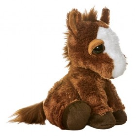 La peluche 10 de laurore avance pouces rêveurs de Prancer de pouces de poney de yeux