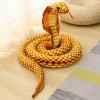 Serpent Peluche Jouet Python géant Cobra Peluche Animal ami Halloween Enfants Anniversaire Cadeaux de noël 240cm 3