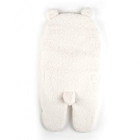 Tadpoles Tadpoles Emmaillotage en peluche super douce Ivoire