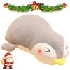 fanelod Animaux en Peluche lestés, Pingouin et Paresseux, Peluche lestée, Animaux en Peluche lestés, Oreiller, Jouets en Pelu