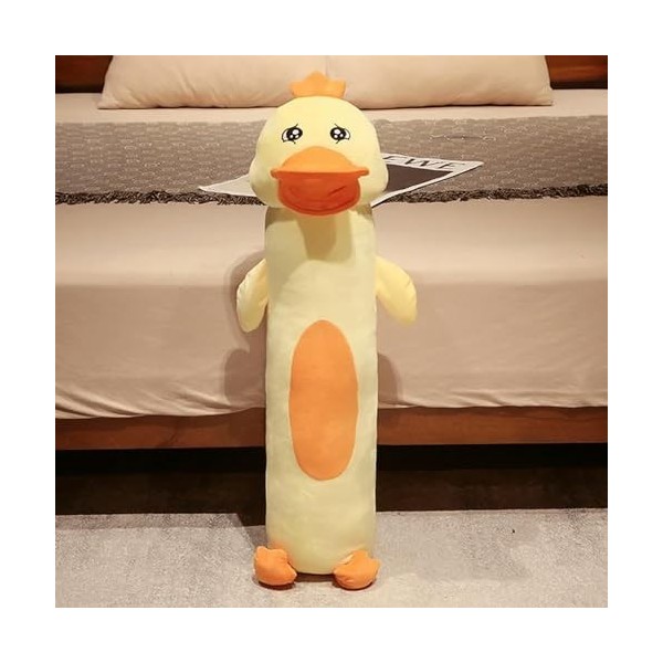 Kawaii Géant Long Sommeil Rond Peluche Oreiller Jouet Canard Peluches Animaux Peluches Doux Garçons Jouets Cadeau D’Anniversa