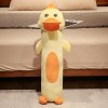 Kawaii Géant Long Sommeil Rond Peluche Oreiller Jouet Canard Peluches Animaux Peluches Doux Garçons Jouets Cadeau D’Anniversa