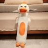 Kawaii Géant Long Sommeil Rond Peluche Oreiller Jouet Canard Peluches Animaux Peluches Doux Garçons Jouets Cadeau D’Anniversa