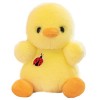 Appoo 5 Pcs Poupée Poussin en Peluche Douce,Jouet en Peluche Poussin Jaune pour garçons et Filles - poupées Poulet Mignonnes 