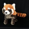 Ermano Peluche Poupées de Panda Rouge de 25 cm Peluche Jouet rempli Jouet Mignon Panda Rouge Cadeau danniversaire