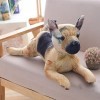 Ermano Peluche 65cm Jouets en Peluche pour Enfants Simulation Animal agenouillé Chien poupée Remplissage Anniversaire Cadeau 