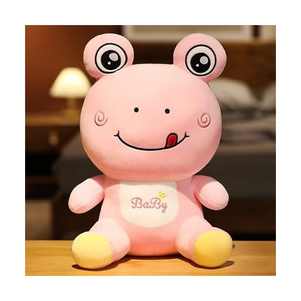 SaruEL Kawaii Grands Yeux Grenouille Peluche Peluche Dessin animé Animal Sourire Grenouille poupée Jouet Enfants Fille Annive