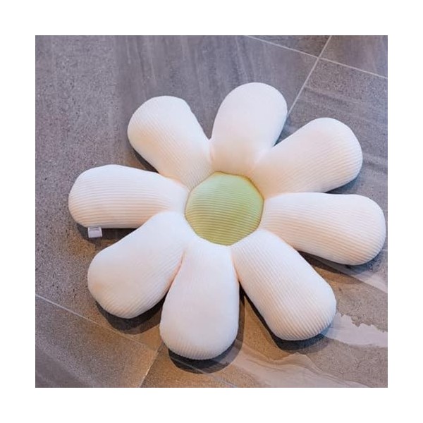 XDDBBB Belle Fleur Colorée Oreiller en Peluche Jouet Doux Plante en Peluche Poupée Chaise Coussin Canapé