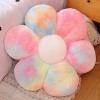 XDDBBB Belle Fleur Colorée Oreiller en Peluche Jouet Doux Plante en Peluche Poupée Chaise Coussin Canapé