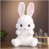 SKUZA Peluches, 45/55CM Belle Assis Lapin en Peluche Jouets Kawaii Longue Oreille Lapin en Peluche Oreiller en Peluche Doux P