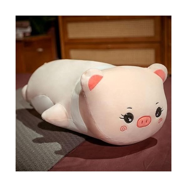 60cm-100cm 1pc Kawaii Lapin Shiba Inu Husky Cochon Chat en Peluche Jouets Doux Oreiller Canapé Coussin Animal en Peluche Poup